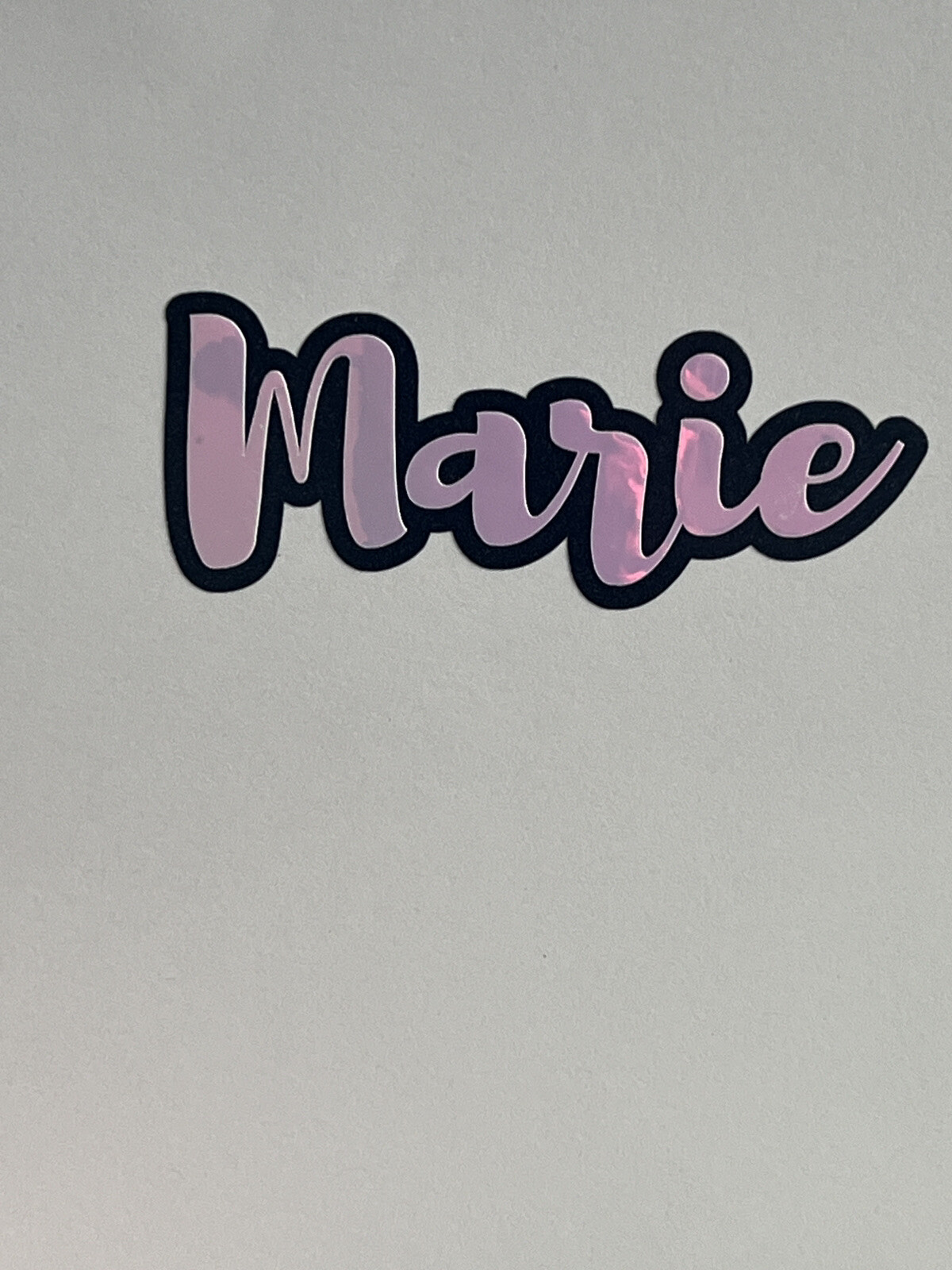 Custom Vinyl Name Decal, Vinyl Stickers, Chameleon Name Decal, Name Decal