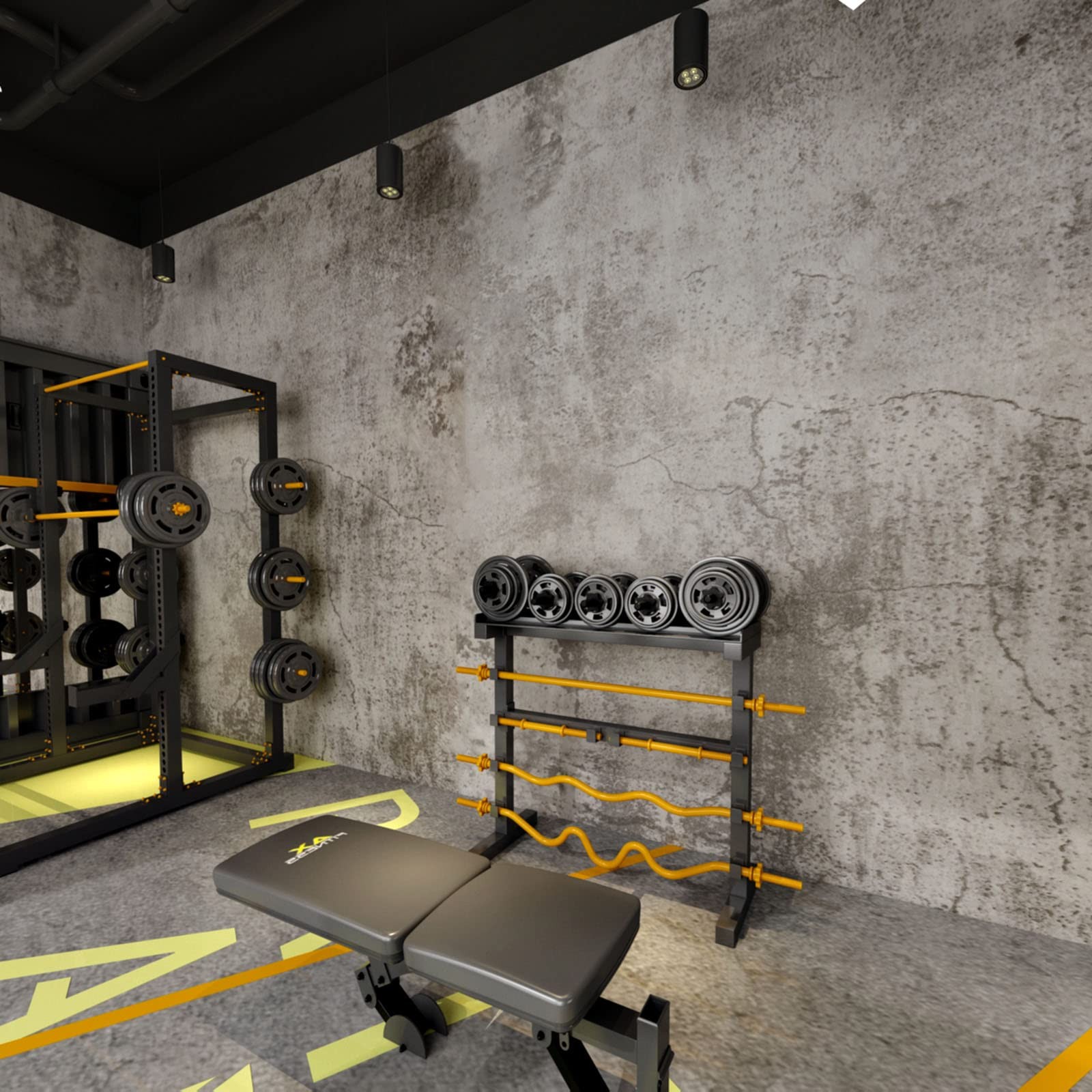 16″×354″ Extra Thick Light Grey Concrete Wallpaper Peel and Stick 3D Faux Con…