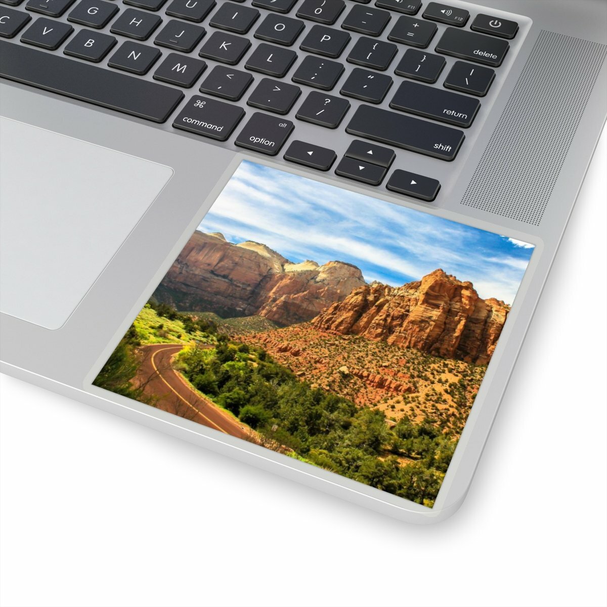 Zion National Park Photo Sticker, Zion Sticker, National Park Sticker, National