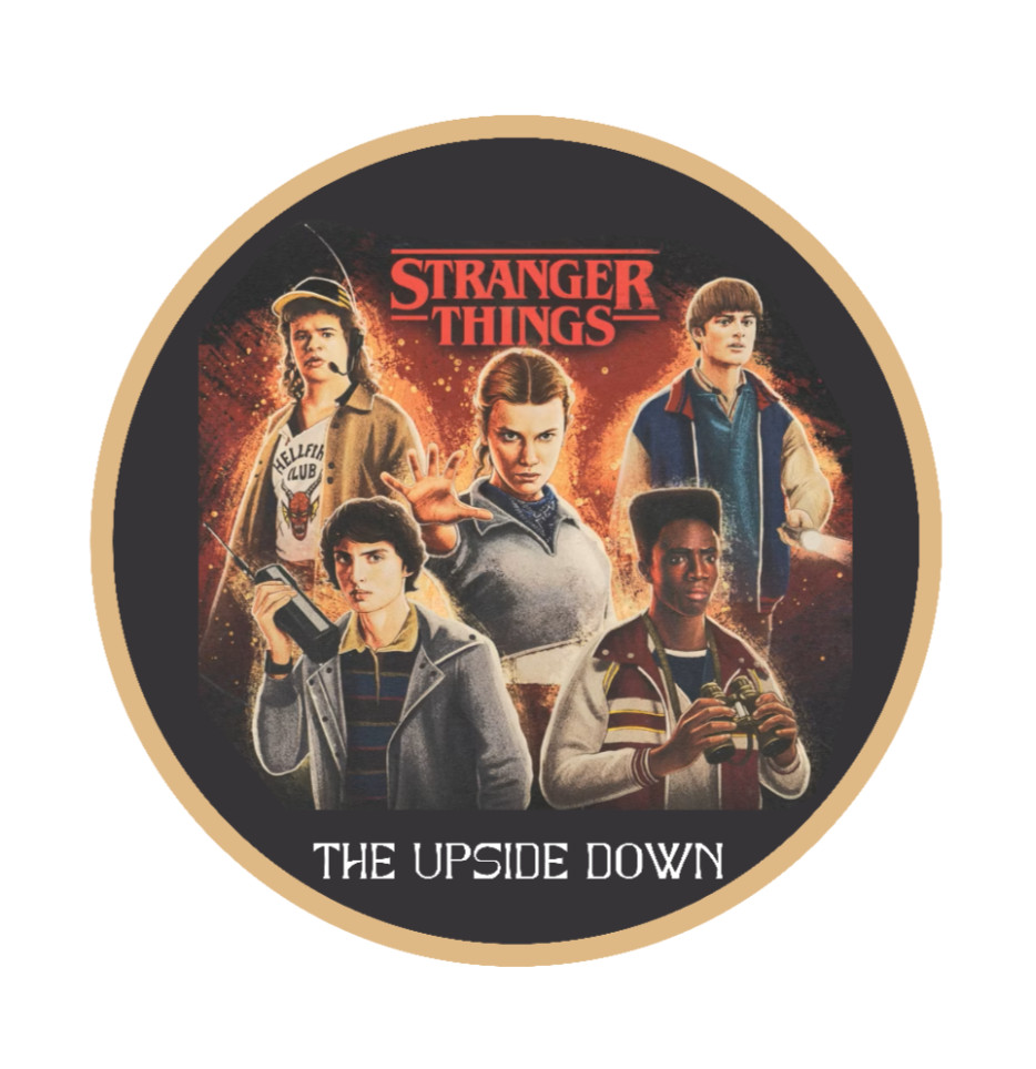 Stranger Things “The Upside Down” – 4″ Handmade Decal Sticker Car Tumbler Laptop