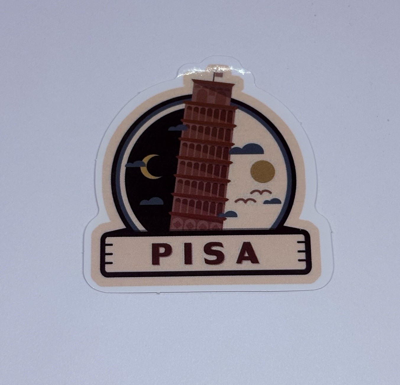 Leaning Tower Of Pisa Sticker City Travel Art Decal Vinyl Country Souvenir Tc9