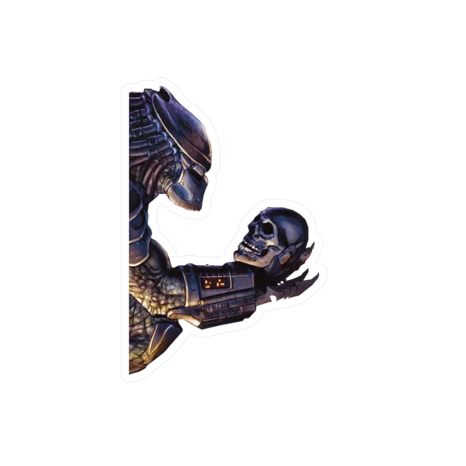 Predator Kiss-Cut Vinyl Decals for Unique Decor, Car Stickers, Laptop