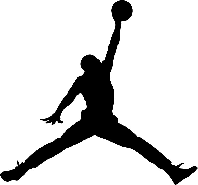 Air Jordan Jumpman Logo 4″ VINYL DECAL Michael Jordans MJ 23 Die Cut Sticker