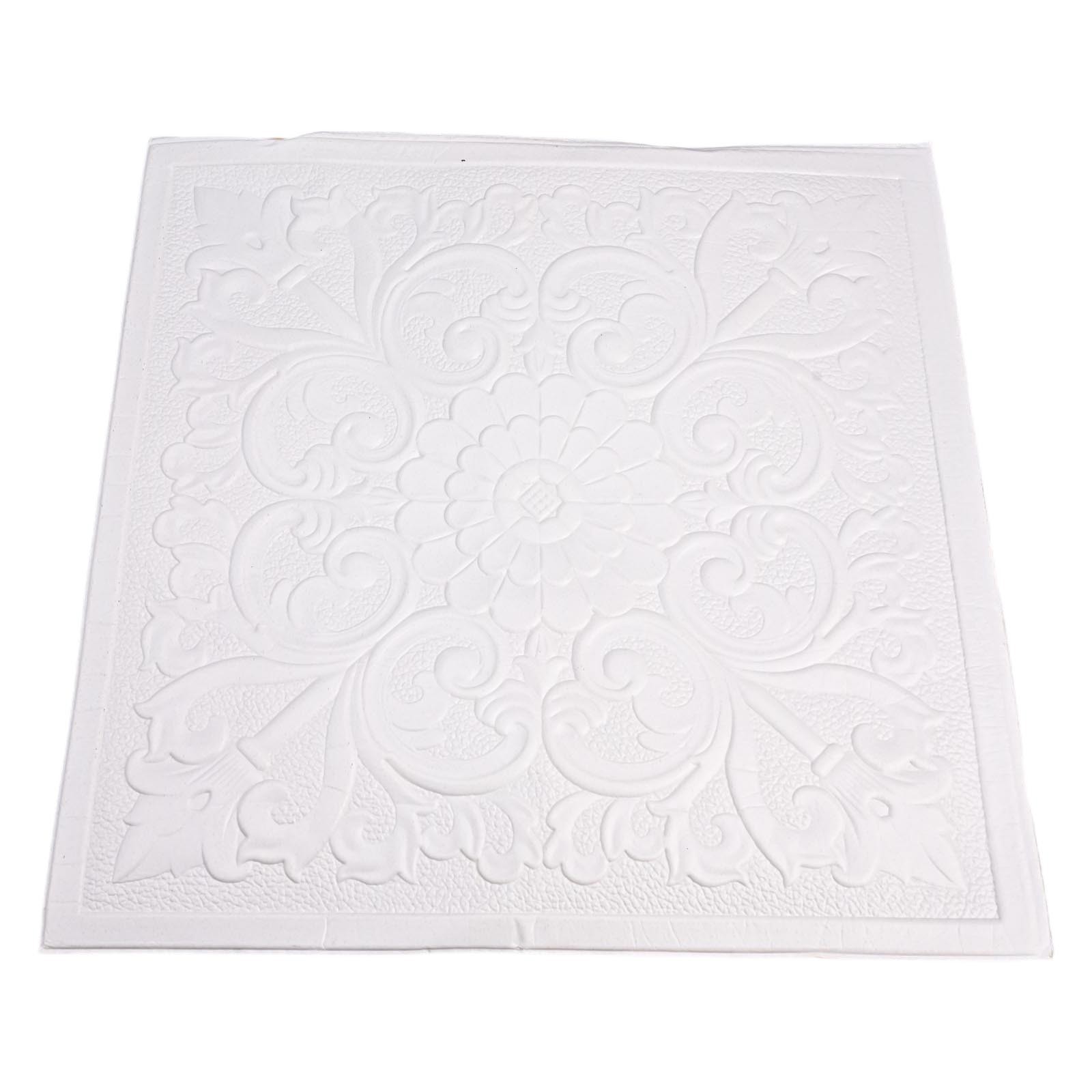 1pc 3D Tile Brick Wall Sticker Self-adhesive Foam Panel Waterproof Stickers