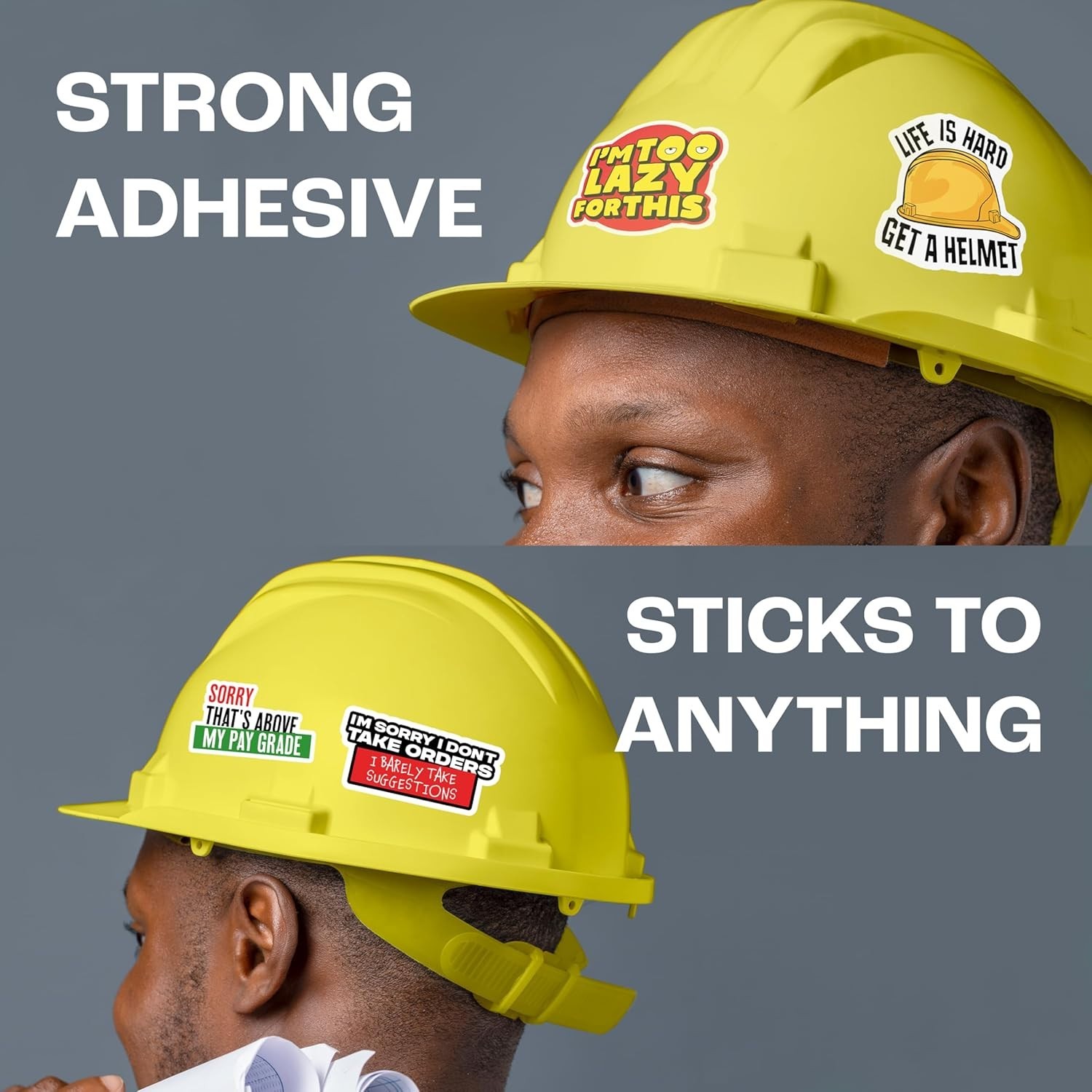 200 Multicolor Sarcastic Stickers for Adults – Perfect for Helmets and Props