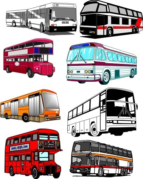 Vector Trucks Bundle, Truck Vector CDR Files, Editable Truck Clipart-Vector CDR