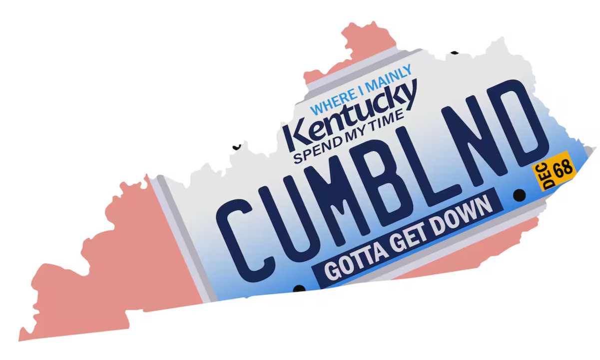 GRATEFUL DEAD Kentucky Cumberland Blues Sticker *NEW Measures 3″ x 1.67