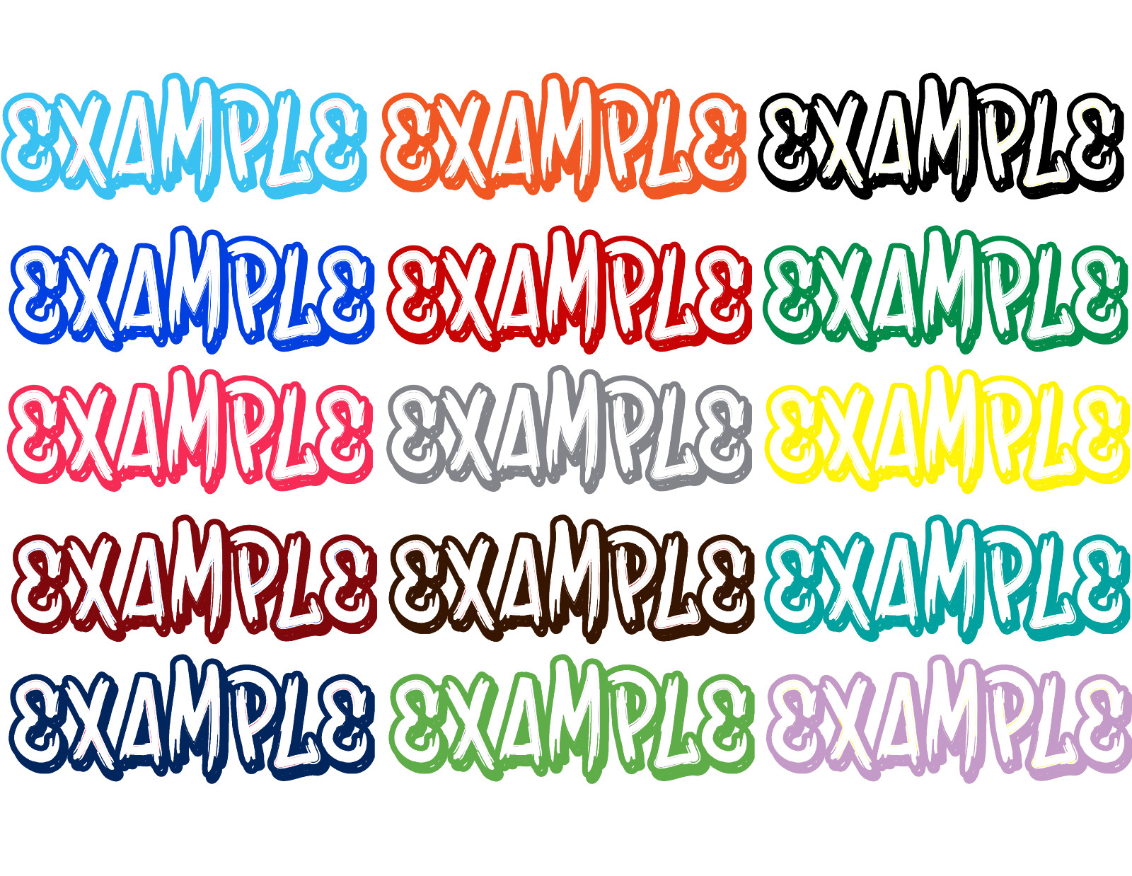 Custom Vinyl Decal Truck Car Sticker Laptop Window Walls Glass See Description