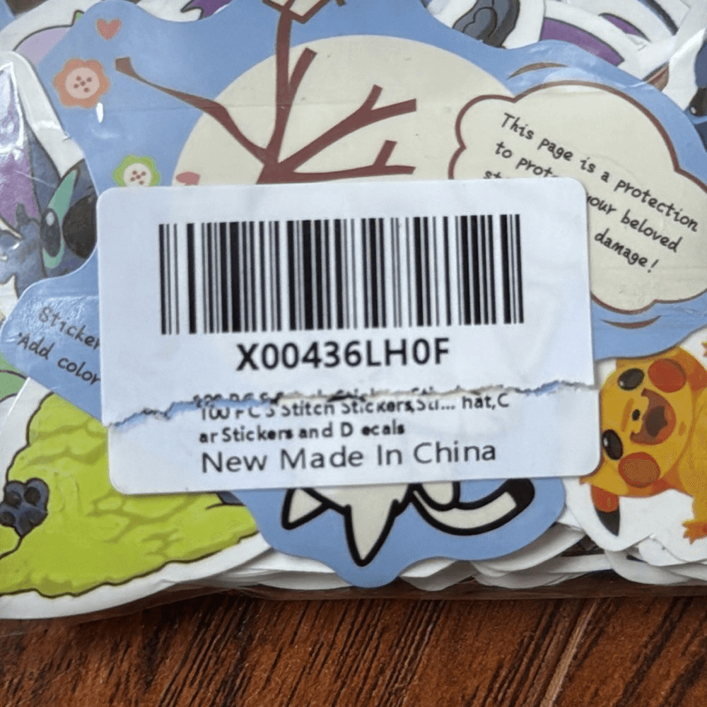 (100) Lilo & Stitch Stickers Decals Party Favors Scrapbooking