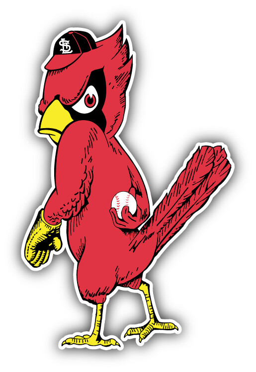 St. Louis Cardinals MLB Baseball Sport Logo Car Bumper Sticker Decal “SIZES”