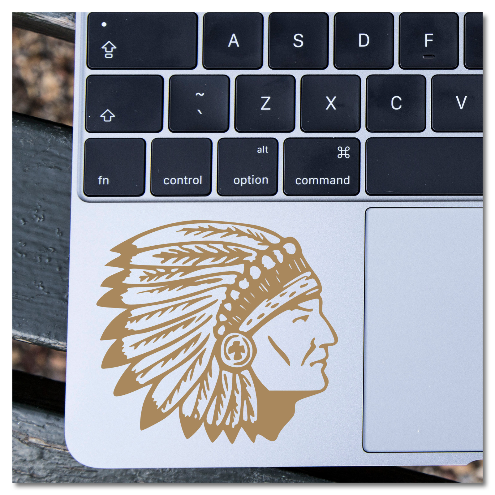 6″ Boho Native American Chief Vinyl Decal Sticker