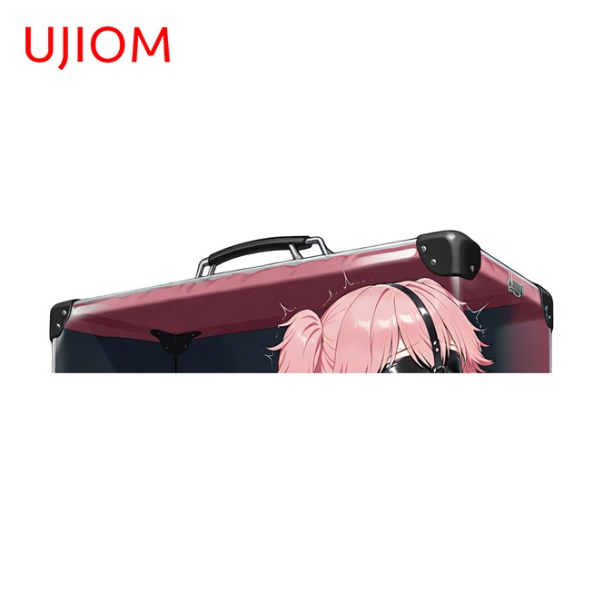 EARLFAMILY 5.1″ Anime Girl Car Sticker Hood Rearview Mirror Surfboard RV Decals