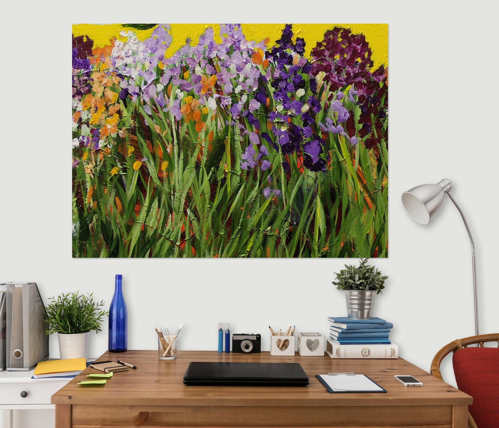3D Grass Violet A148 Wall Stickers Wall Murals Wallpaper Allan P Zoe