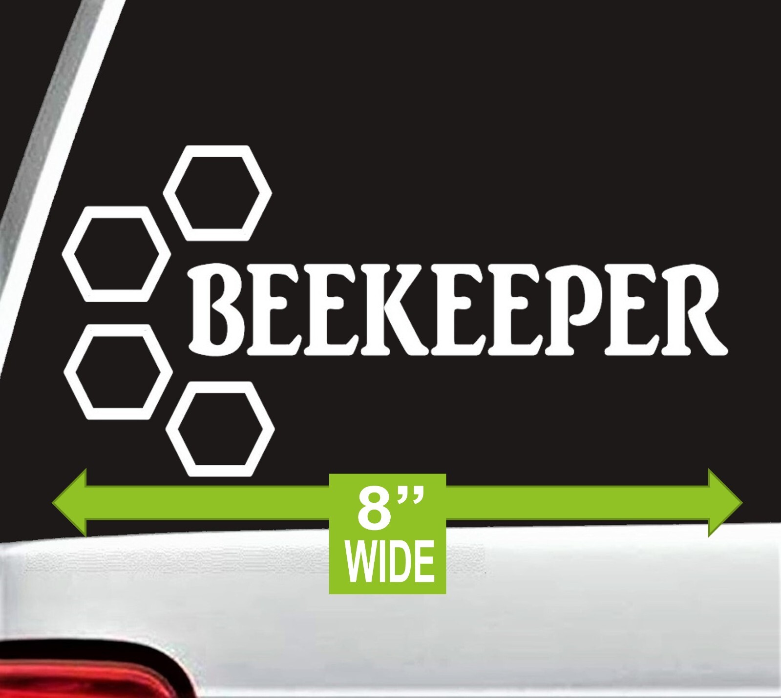Beekeeper Bee Keeper Decal Sticker Car Truck SUV Laptop Surface Smoker Art C1097