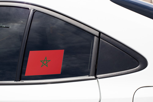 Morocco Flag Sticker Decal
