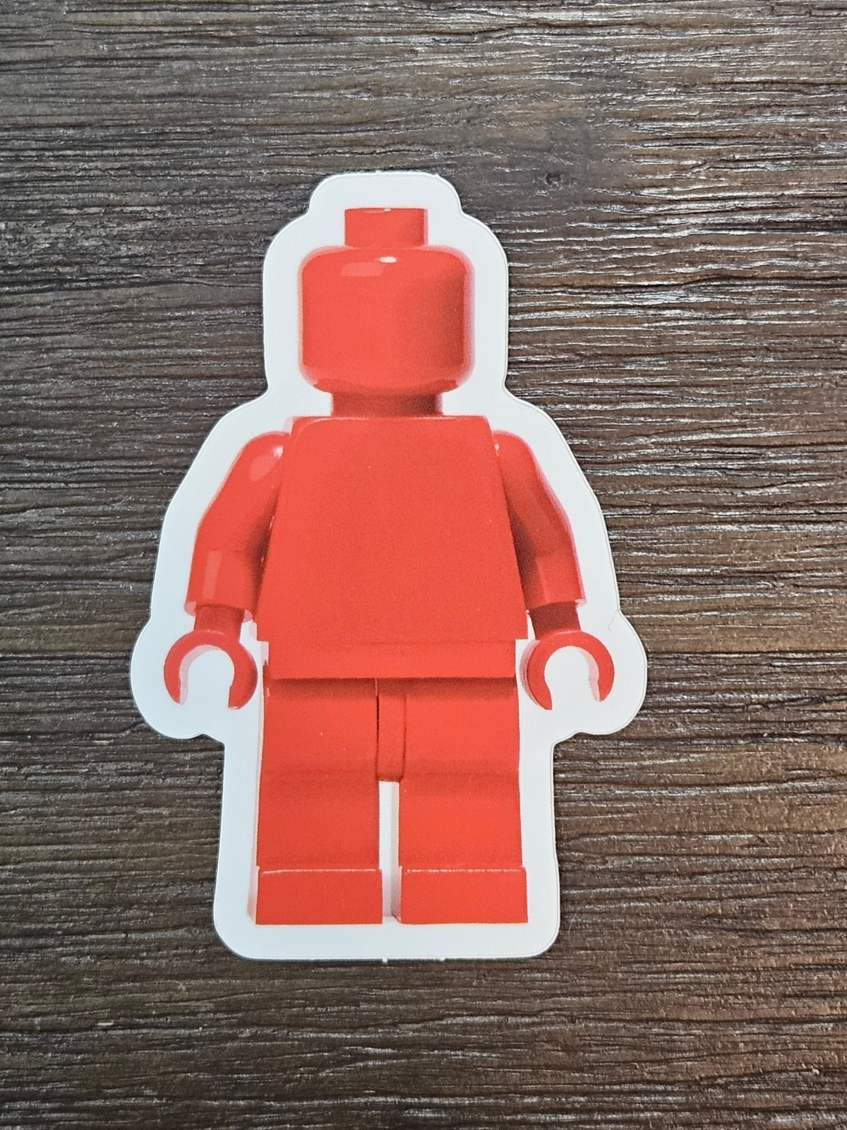 Vinyl building block stickers