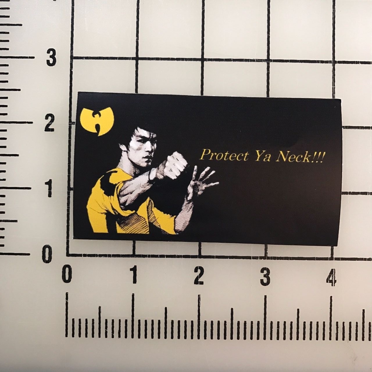 Wu Tang Clan Bruce Lee 4″ Wide Vinyl Decal Sticker BOGO