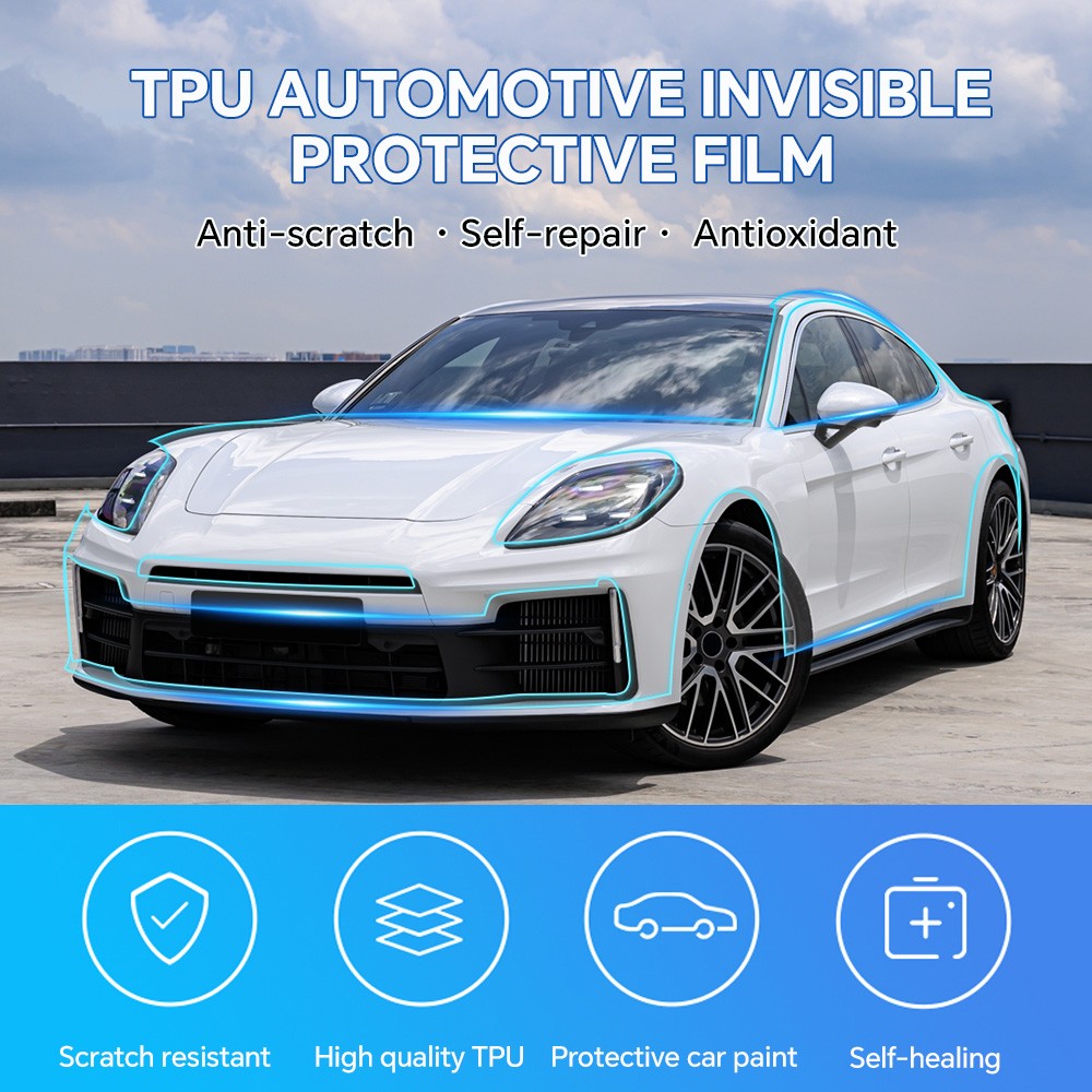 Porsche Panamera 2024-UP Precut Kit DIY Paint Protection Film Clear Bra PPF TPU