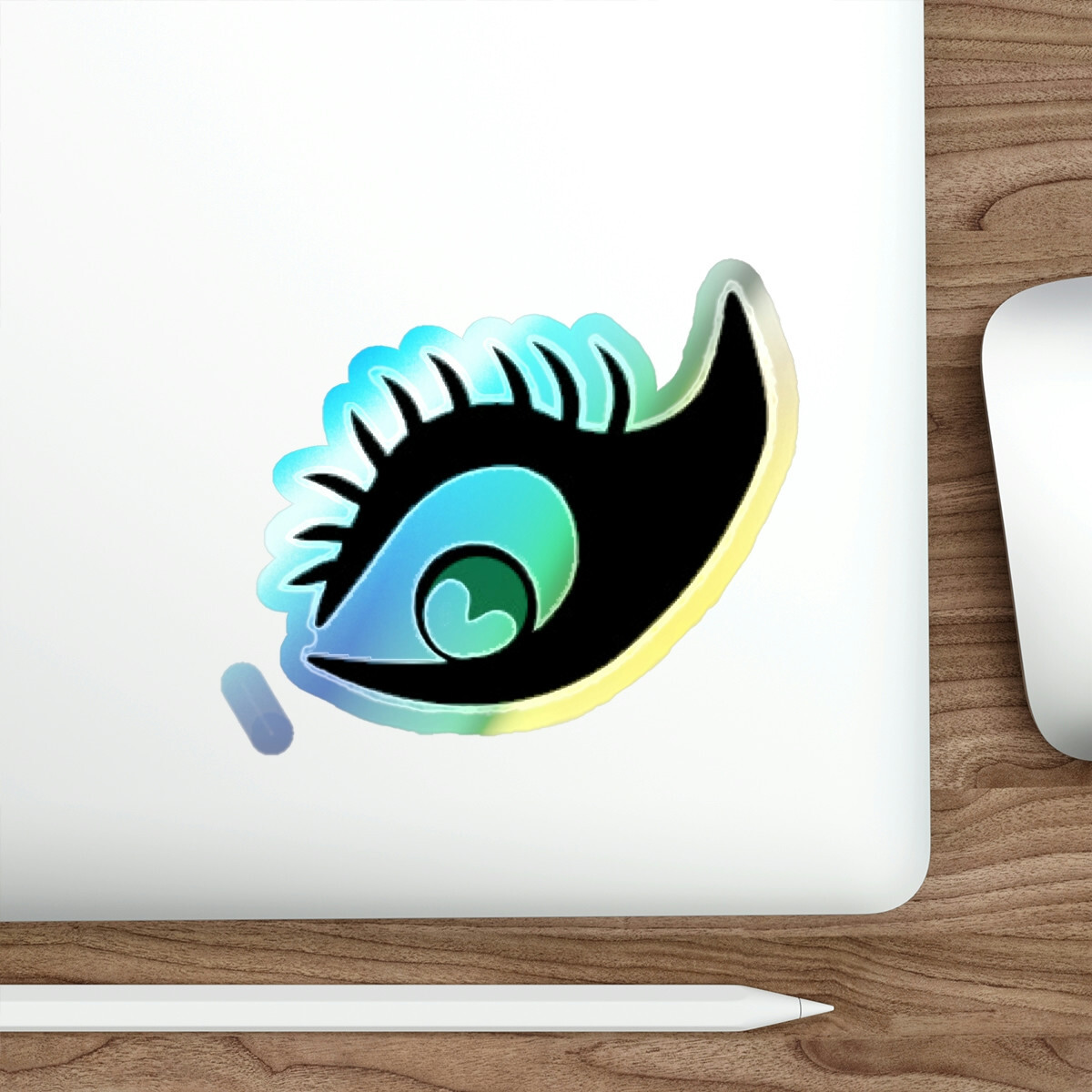 6×6″ Focused Artworks Evil Eye Holographic Sticker