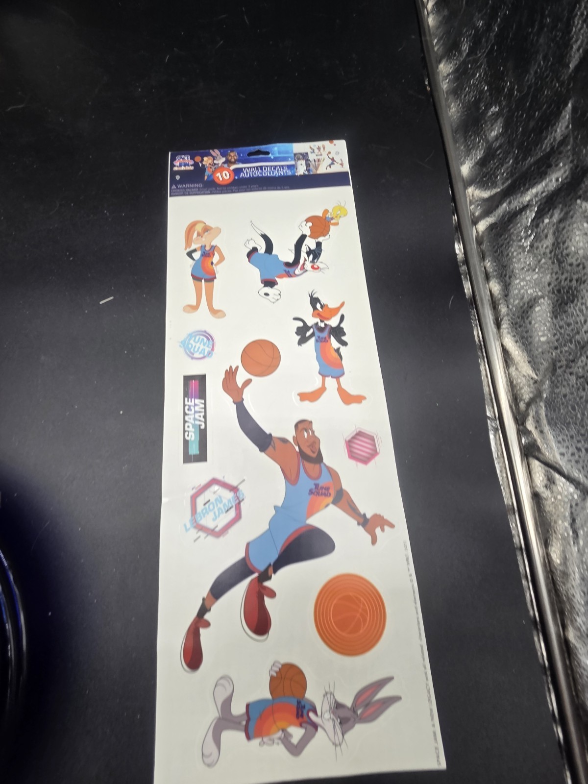 Space Jam A New legacy 10 Wall Decals Autocollants Lebron James