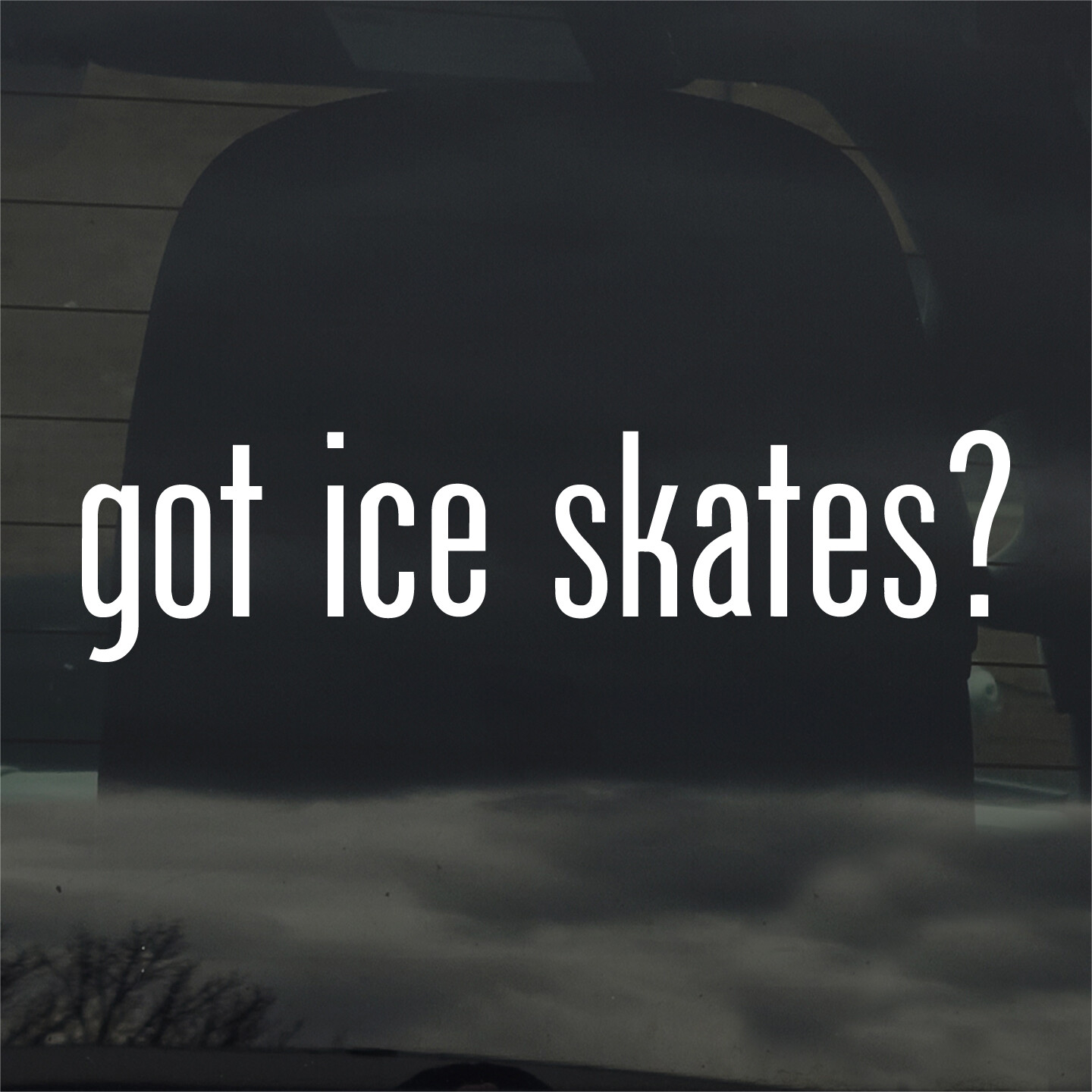 Got Ice Skates? Custom Vinyl Sticker Decal Hockey Figure Skating Rink