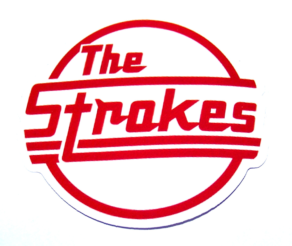 THE STROKES – Logo Cut Sticker Decal Band Music Rock The Strokes