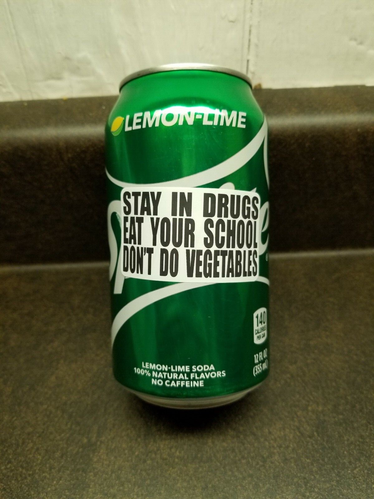“STAY IN DRUGS EAT SCHOOL” 25-500 Pack Stickers Gag Prank funny saying stickers