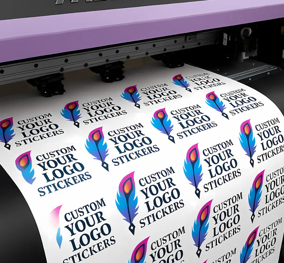 100 Custom Vinyl Stickers – Print & Cut Any Design & Shape