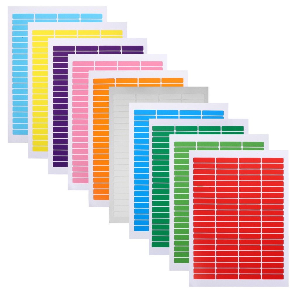 20 Sheets Waterproof Material Label Printer Paper Labels Stickers Name for
