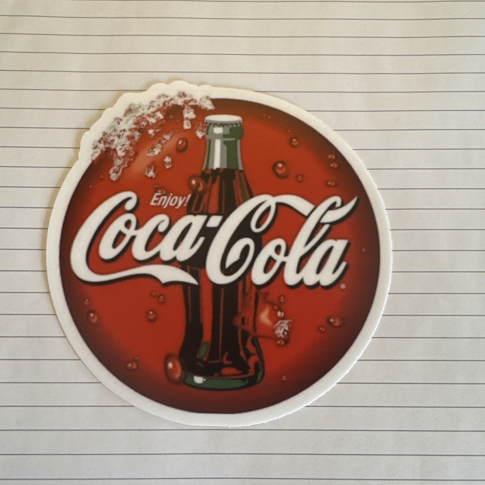 Coke CoCa Cola Vinyl Decal / Sticker. Enjoy Coca Cola