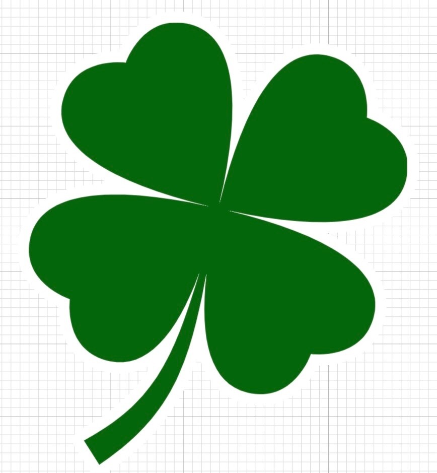 4 leaf clover Irish Celtic St Patrick’s Day green