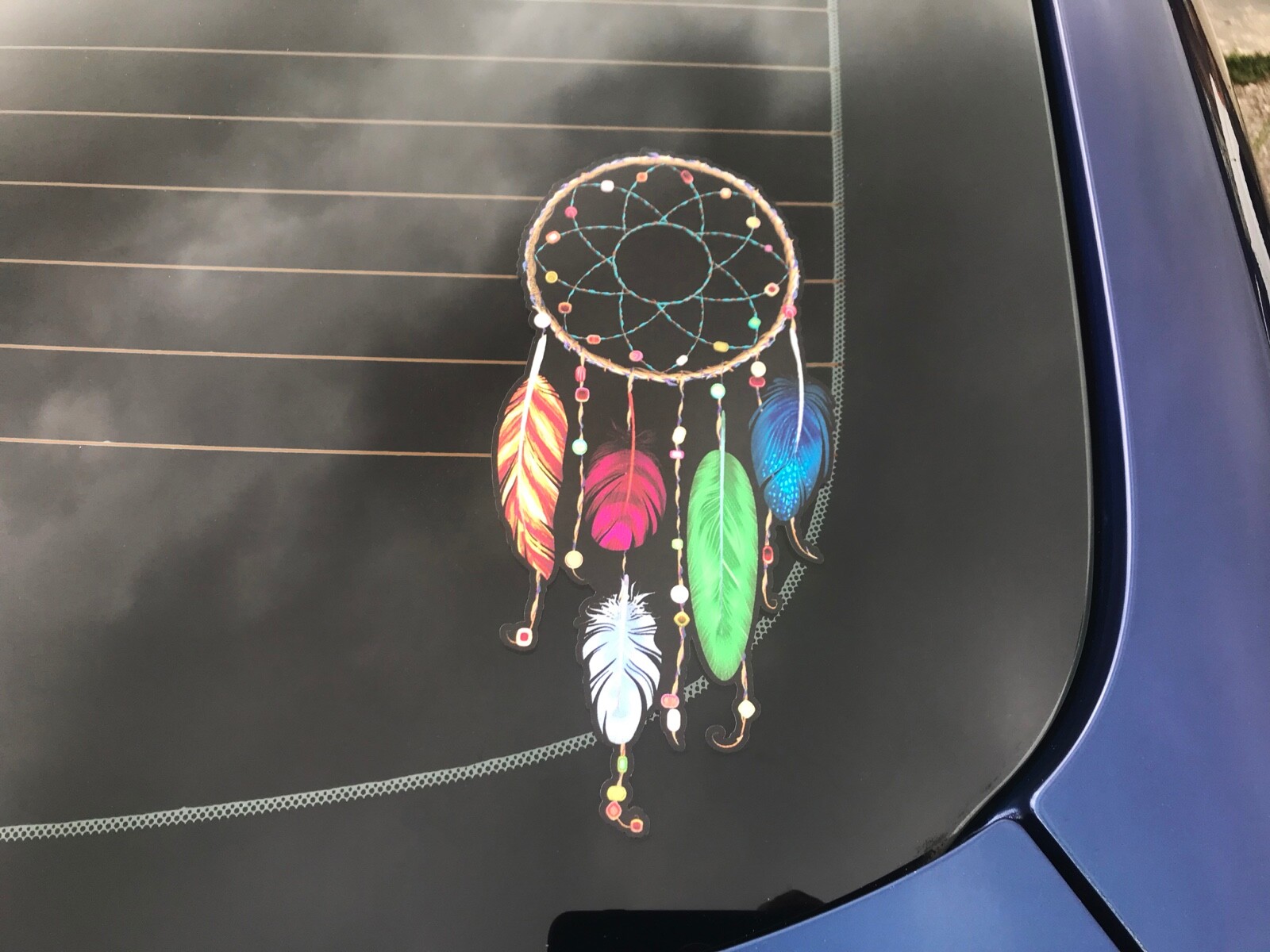 Native American Dreamcatcher, Indian Dream Catcher Bumper Sticker