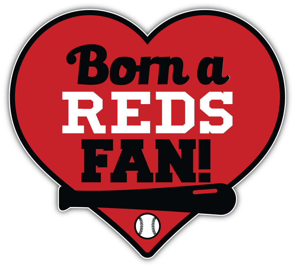 Cincinnati Reds MLB Baseball Sport Logo Car Bumper Sticker Decal “SIZES”
