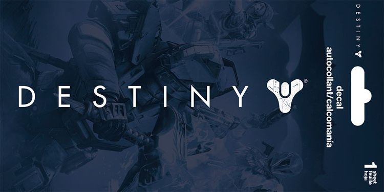 DESTINY – COLOR WINDOW DECAL/STICKER – BRAND NEW – VIDEO GAME 7160