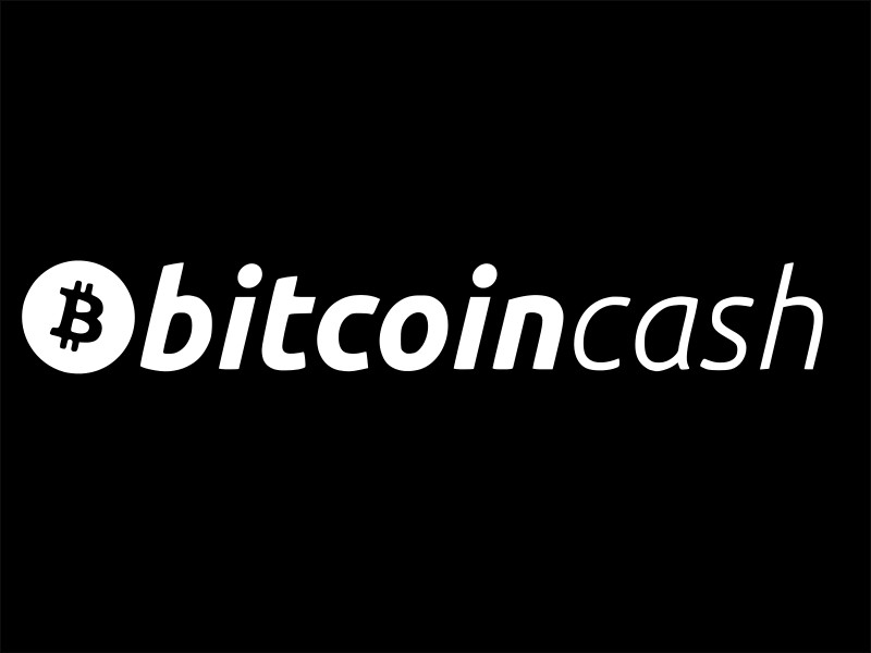 Bitcoin Cash Title Cryptocurrency Vinyl Decal Car Sticker Wall CHOOSE SIZE COLOR