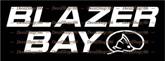 Blazer Bay Boats – Outdoor Sports- Vinyl Die-Cut Peel N’ Stick Decals & Stickers