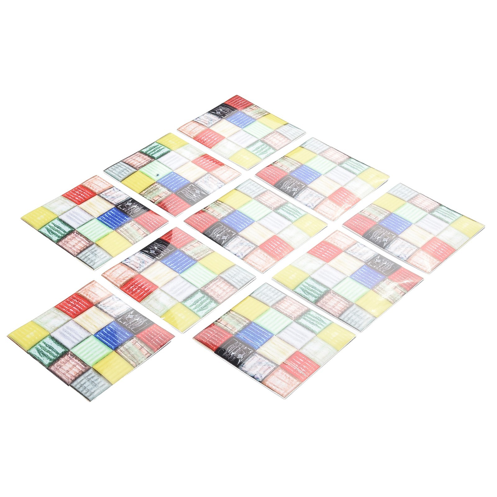 Wall Stickers Waterproof Backsplashes For Bathroom Stickers 10*10cm 10pcs