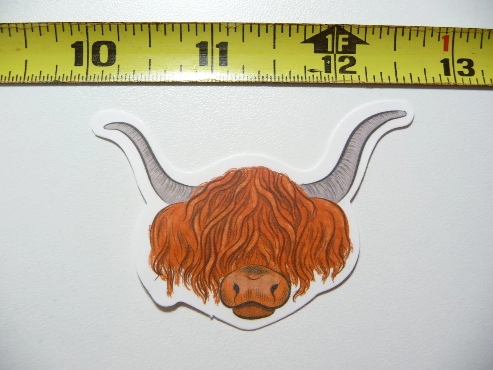 HIGHLAND COW CATTLE YEAH THEY’RE BIG SMALL STICKER DECAL FARM RANCH LIVESTOCK