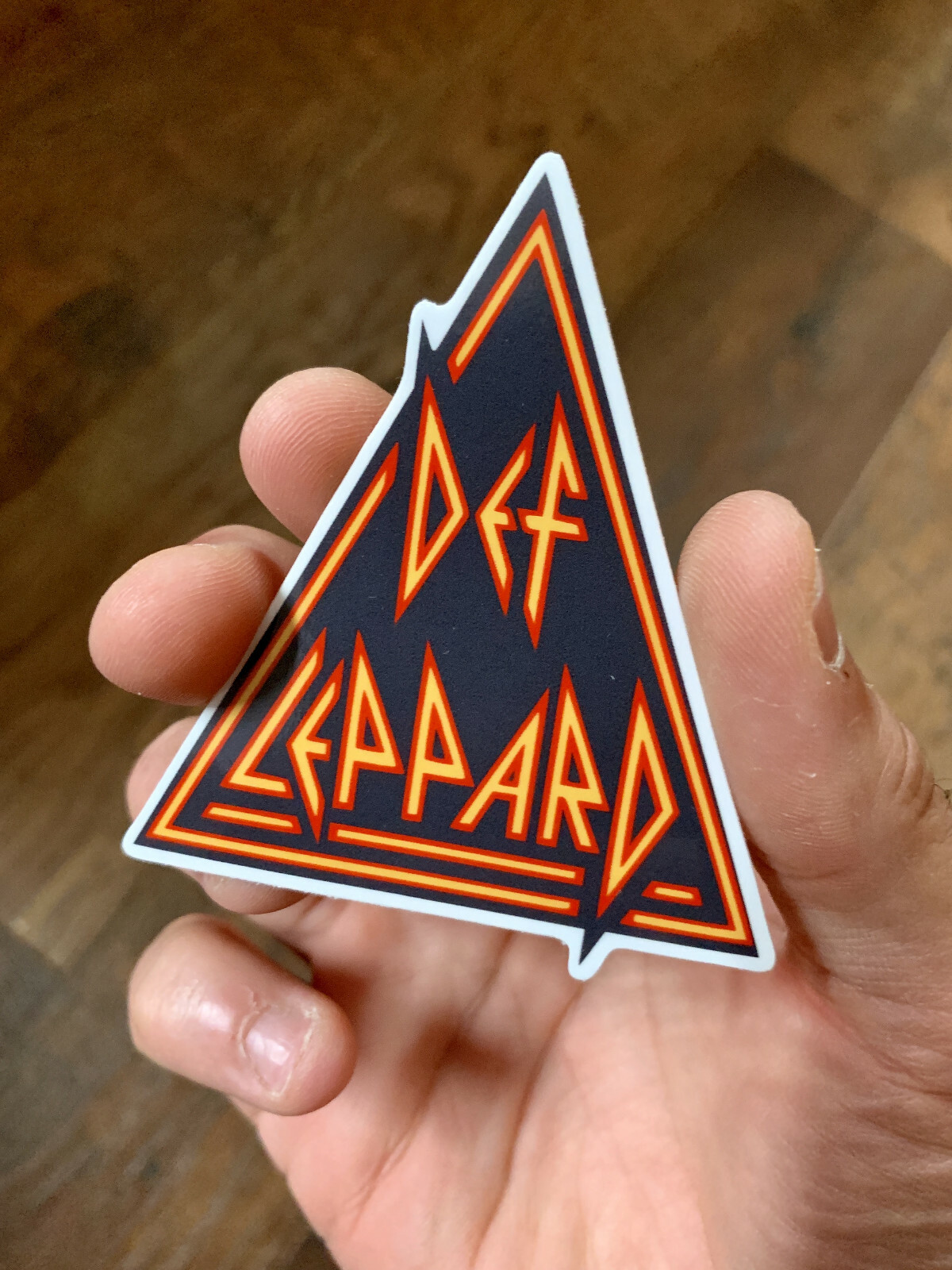 Def Leppard 3″ Premium Quality Vinyl Decal Sticker Heavy Metal Rock Joe Elliott