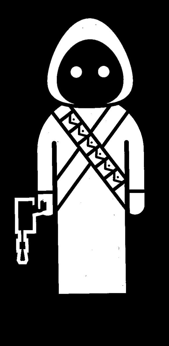 **FREE DECAL** Luke Skywalker Star Wars family decal sticker