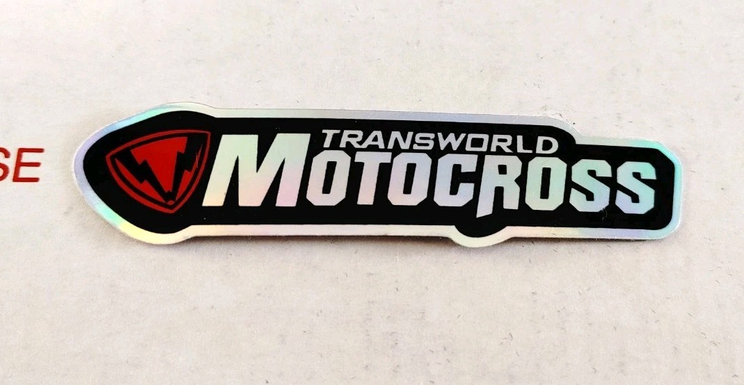Motorcycle Motorbike Racing Holo Foil Holographic Reflective Sticker Decal