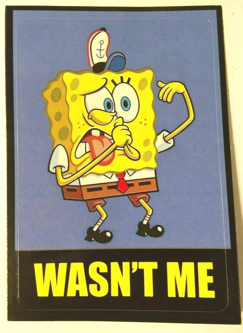 Spongebob Squarepants Vending Sticker Decal
