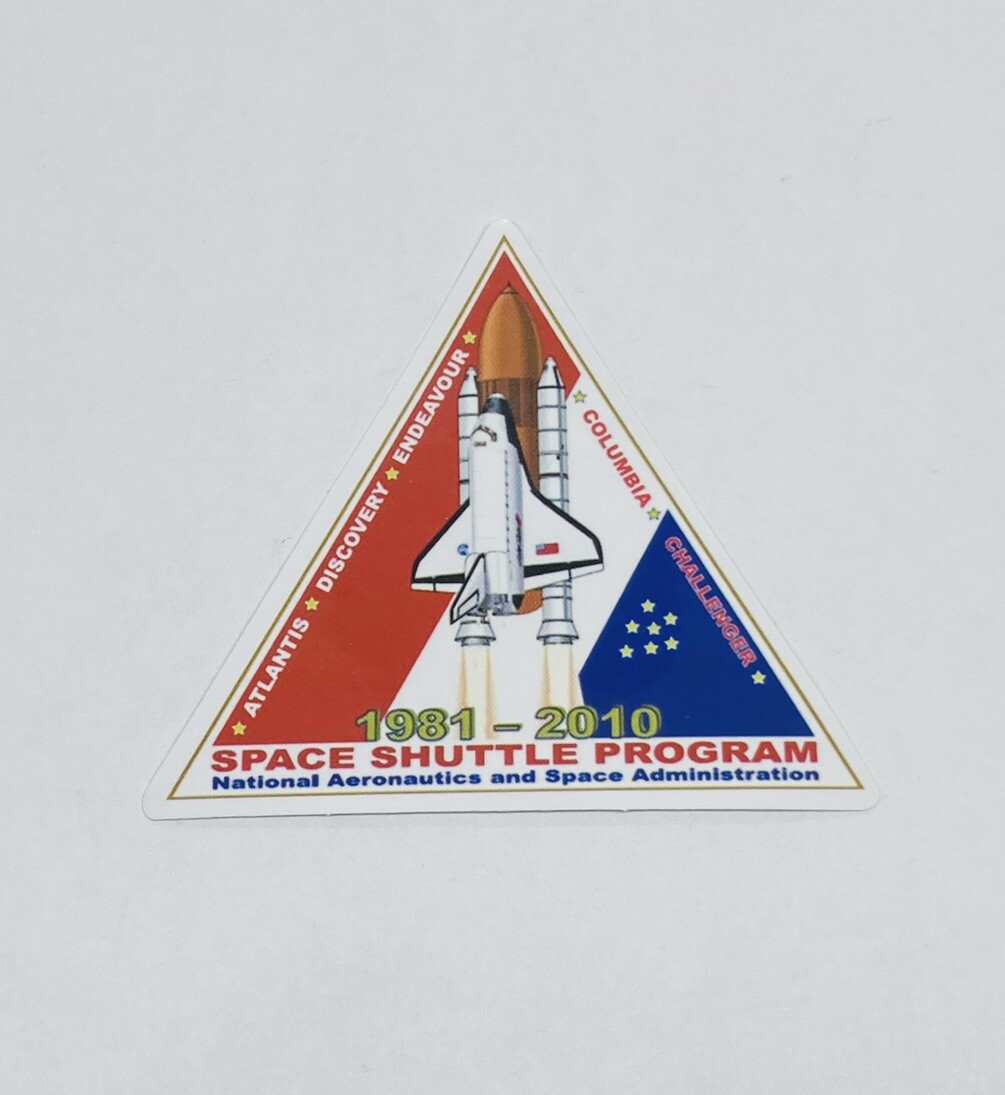 Manda Space Shuttle Program Sticker 1981-2010 Vinyl Decal Space Travel Art P1
