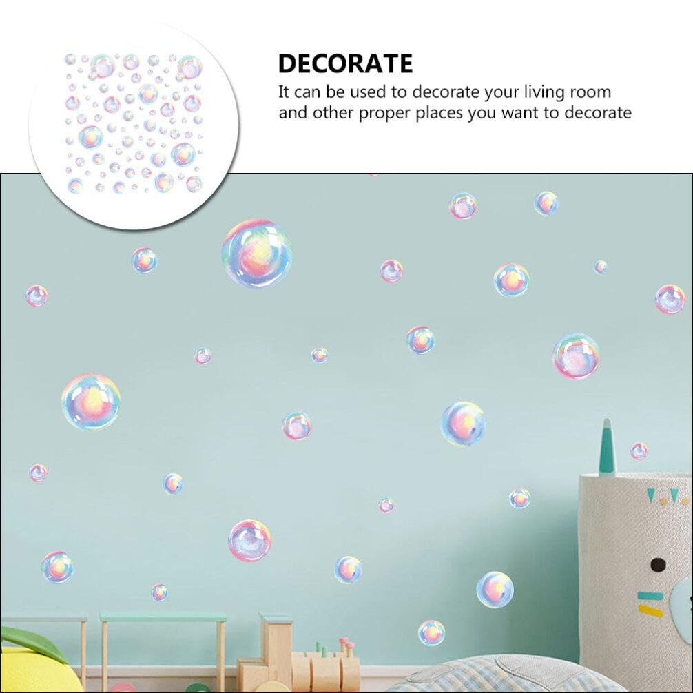 Bubble Wall Decal Stickers, Under The Sea Birthday Party Decor Colour Bubble …