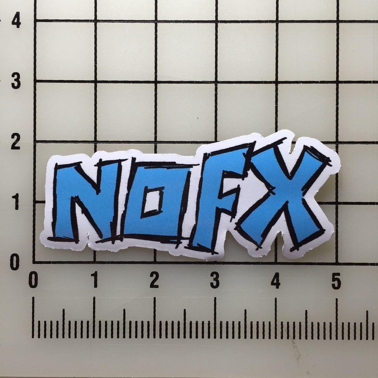 NOFX Logo 5″ Wide Vinyl Decal Sticker BOGO