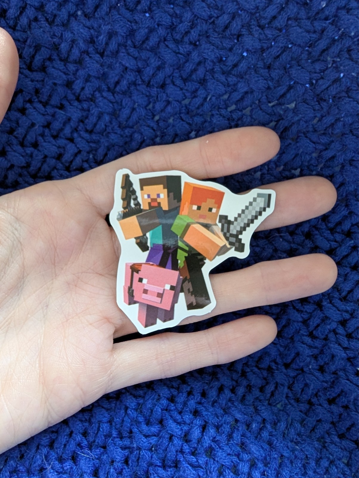 Pixel graphic, Video game, Minecraft, Vinyl, Sticker
