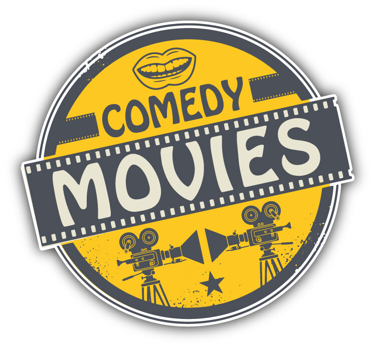 Comedy Movies Grunge Stamp Car Bumper Sticker Decal “SIZES”