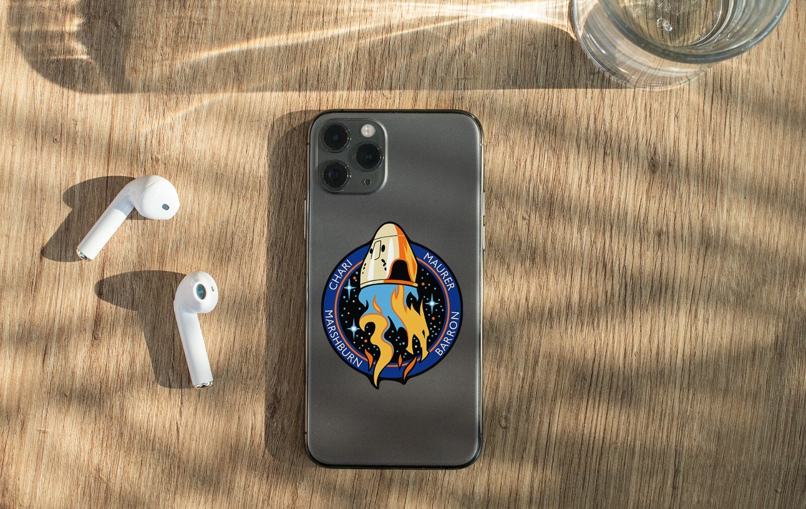 NASA SpaceX Crew-3 Mission Patch Sticker Decal NASA Commercial Crew Flight