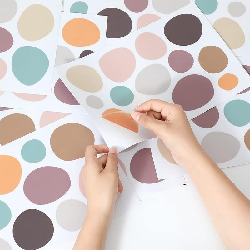 Irregular Polka Dots Boho Wall Stickers – Kids Wall Decal, Nursery Decals,Dots P