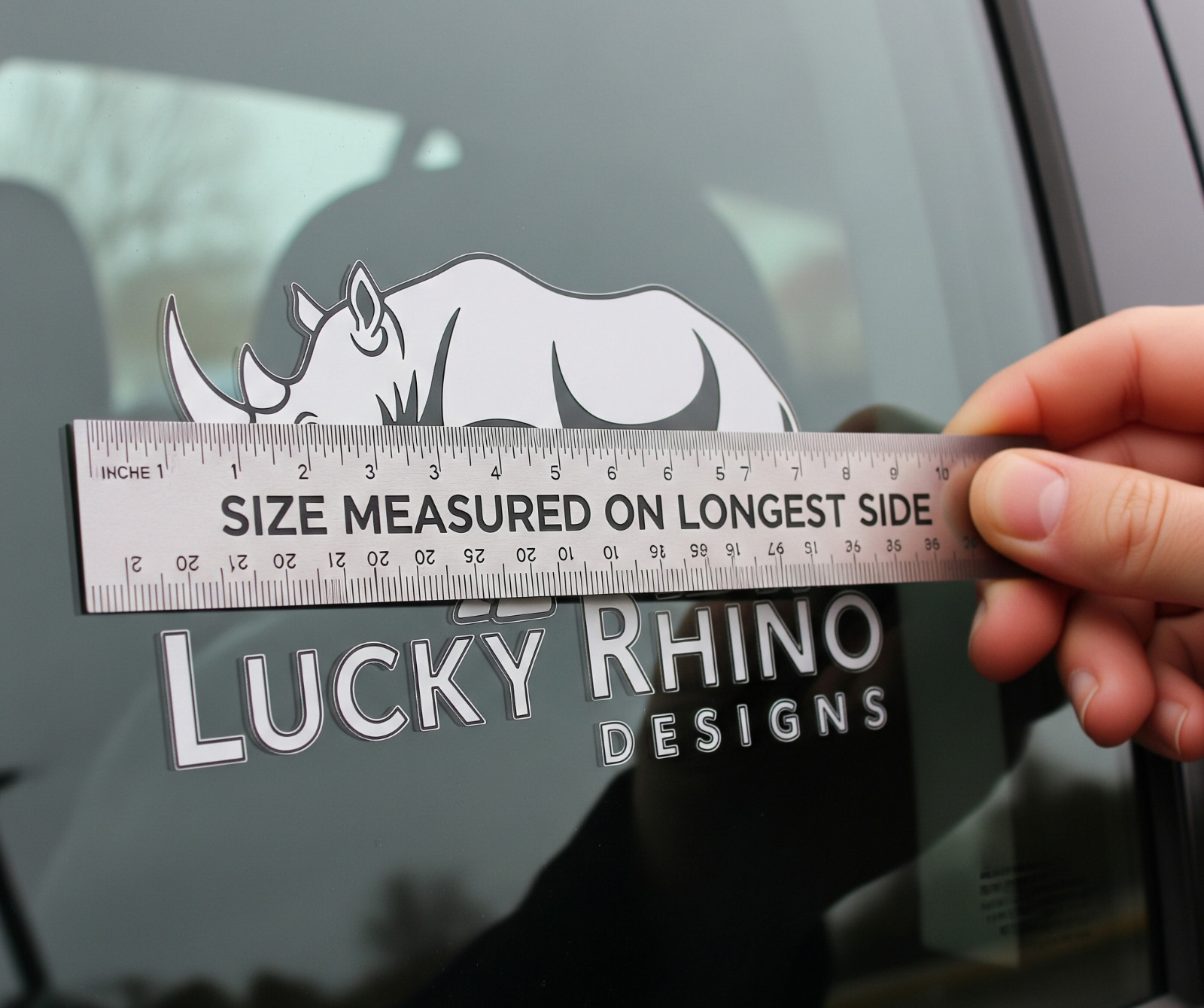 6″ Custom Text Intel Inside Funny Personalized Car Window Vinyl Decal Sticker